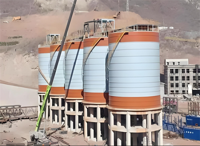 湄潭高架钢板仓