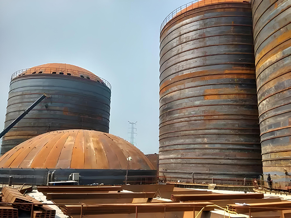 湄潭焦粉钢板仓